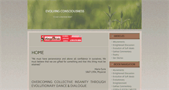 Desktop Screenshot of evolvingconsciousness.com